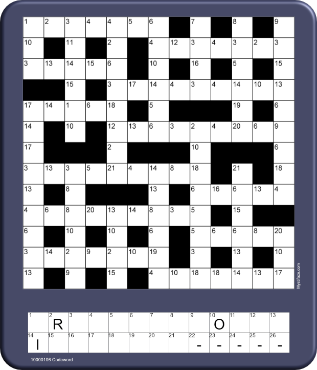 Codeword puzzle